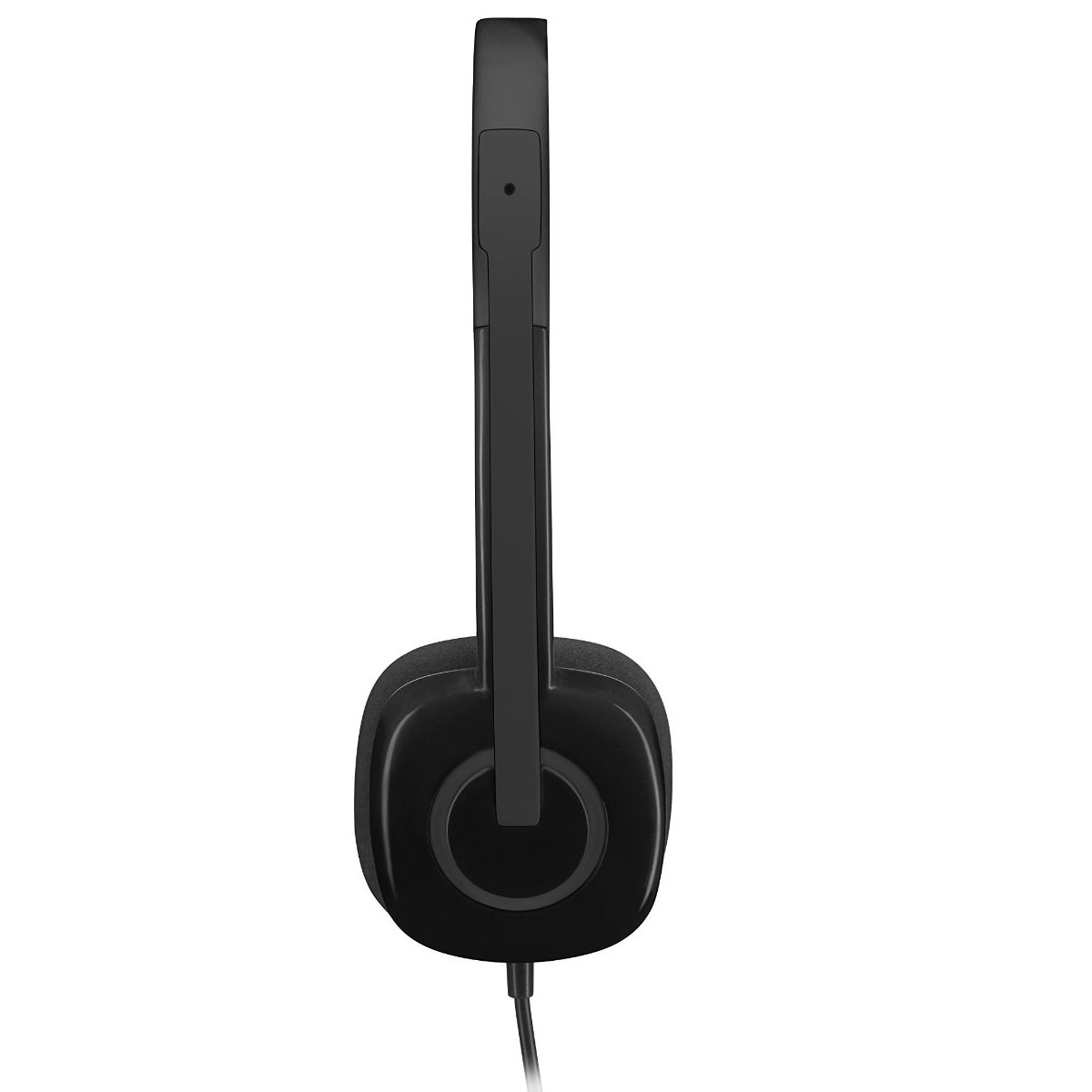 Logitech H151 Stereo Stereo Noir - Micro-casque - grosbill.com - 2