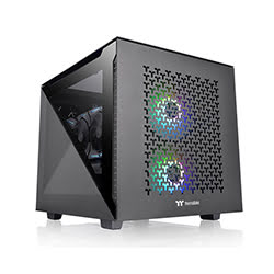 Thermaltake Divider 200 TG Air Black - mT/Sans Alim/mATX