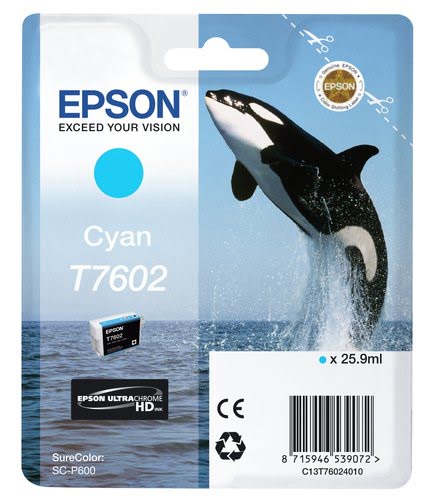 Epson - Cyan - C13T76024010 - Achat / Vente Consommable imprimante sur grosbill.com - 0
