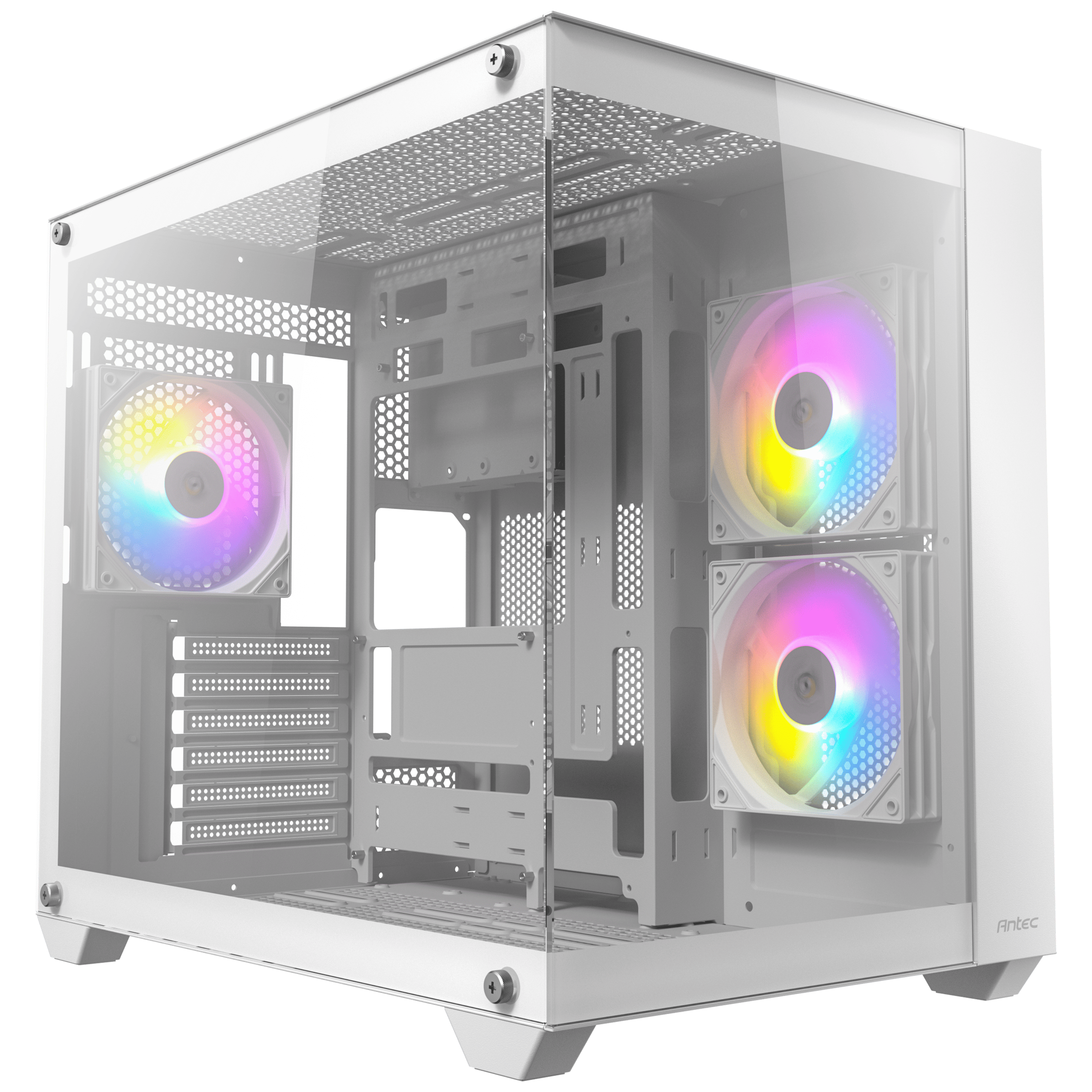 Boîtier PC Antec CX800 ARGB - MT/Sans Alim/ATX - Blanc Grosbill