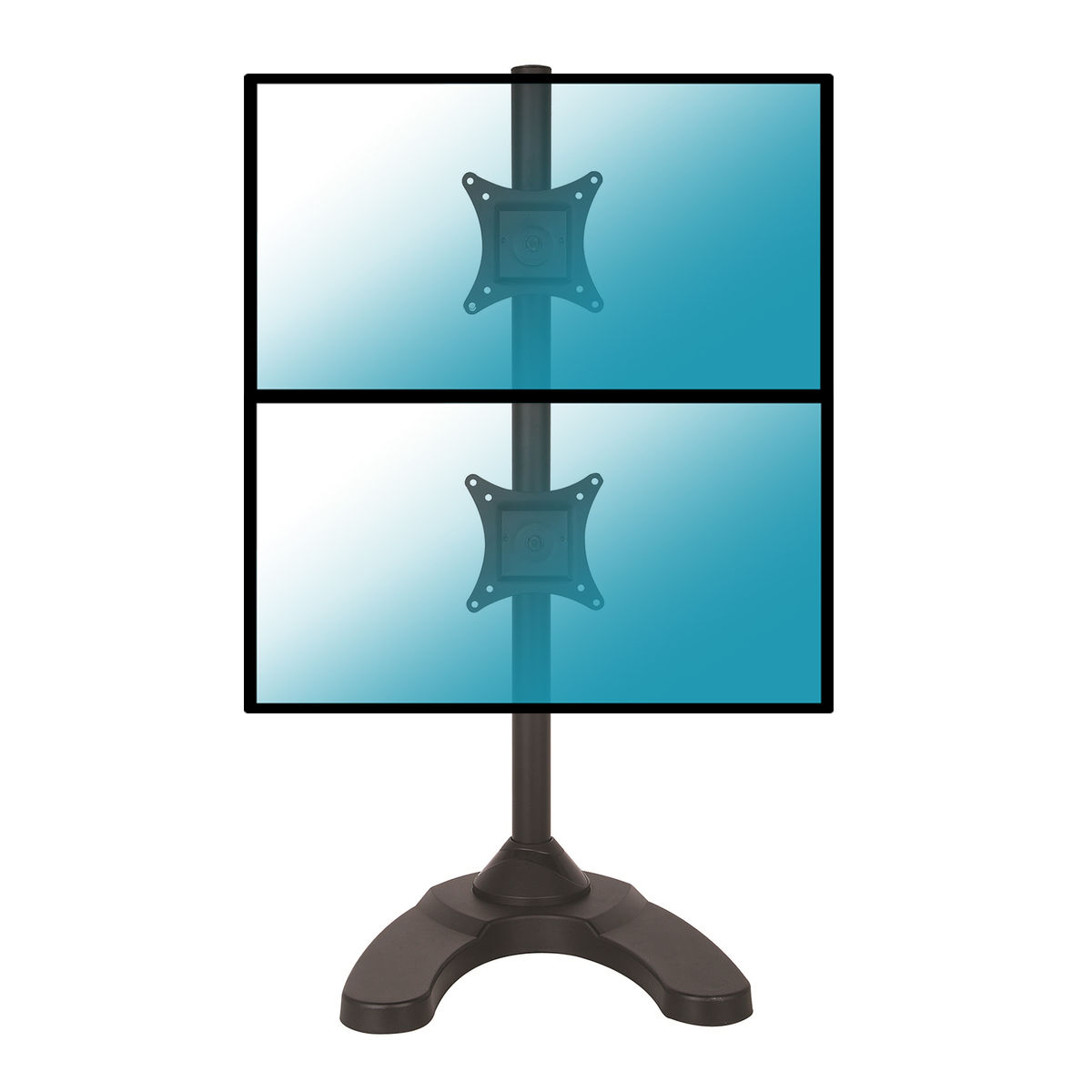 Support à poser/travers table 2 écrans - 13" 27"  - Accessoire écran - 1