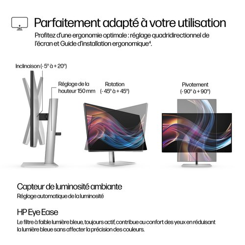 HP727 PK 27IN 4K THUNDERBOLT 4 - Achat / Vente sur grosbill.com - 7