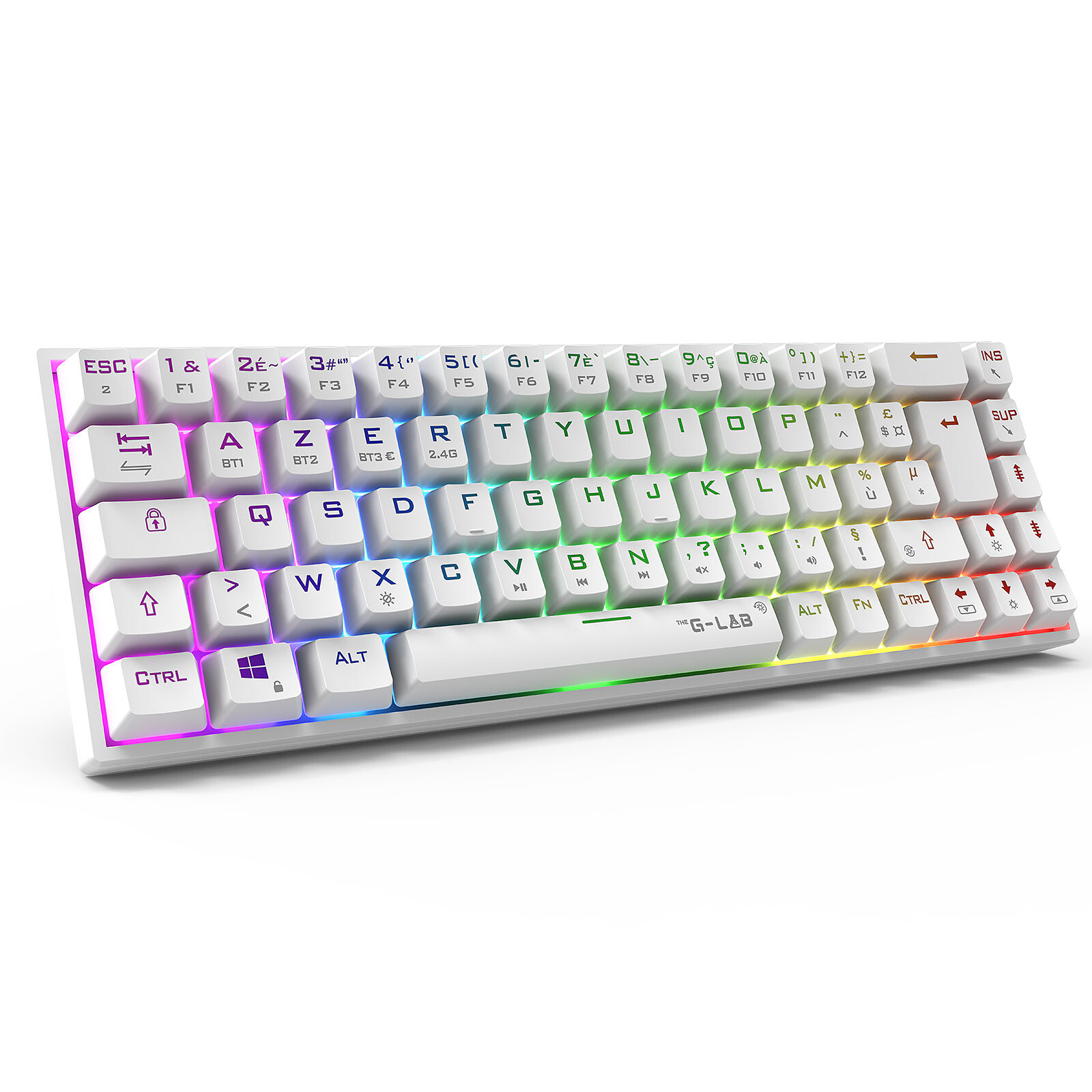 The G-LAB Keyz Titanium 65% - Clavier PC The G-LAB - grosbill.com - 5