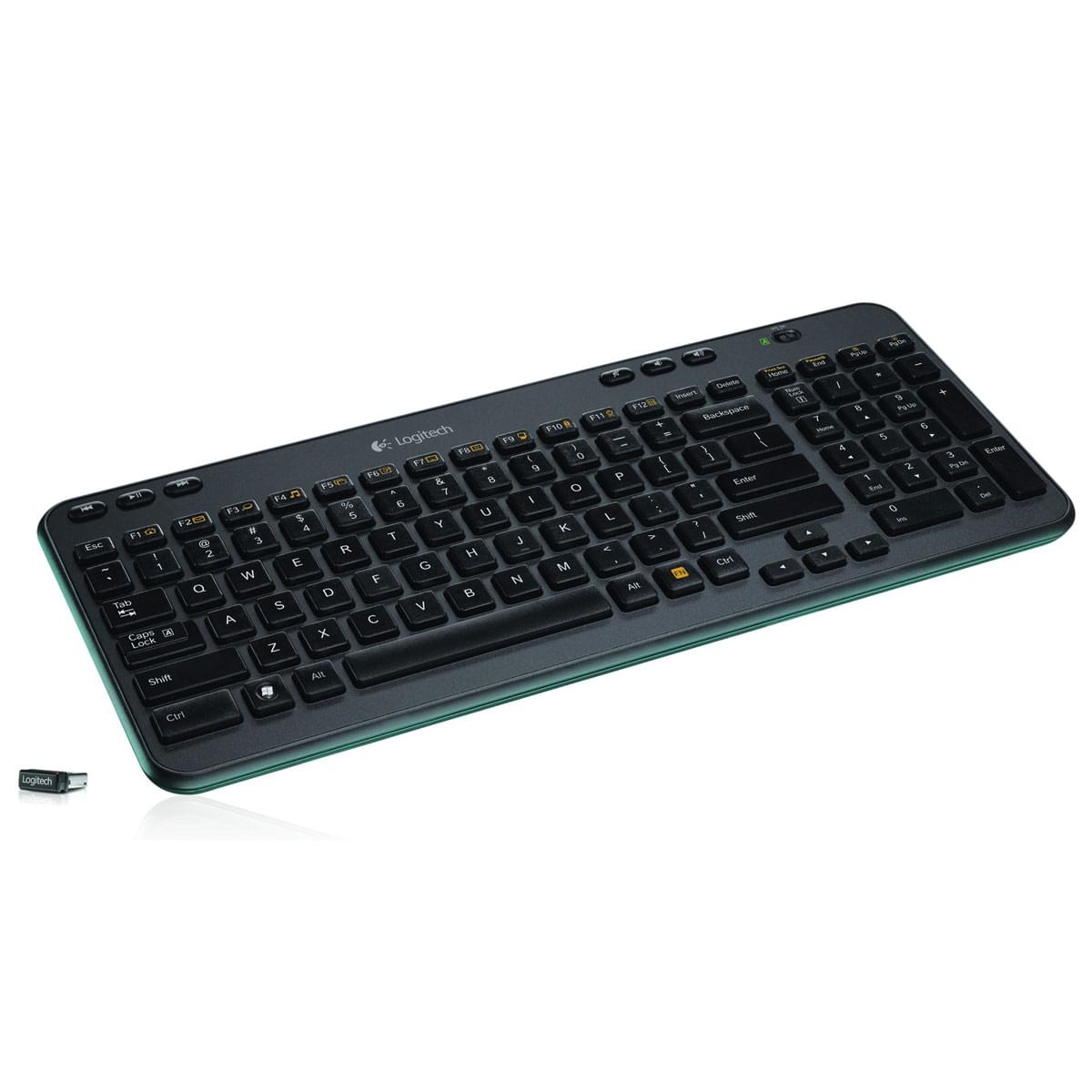 Logitech K360 Sans Fil - Clavier PC Logitech - grosbill.com - 0