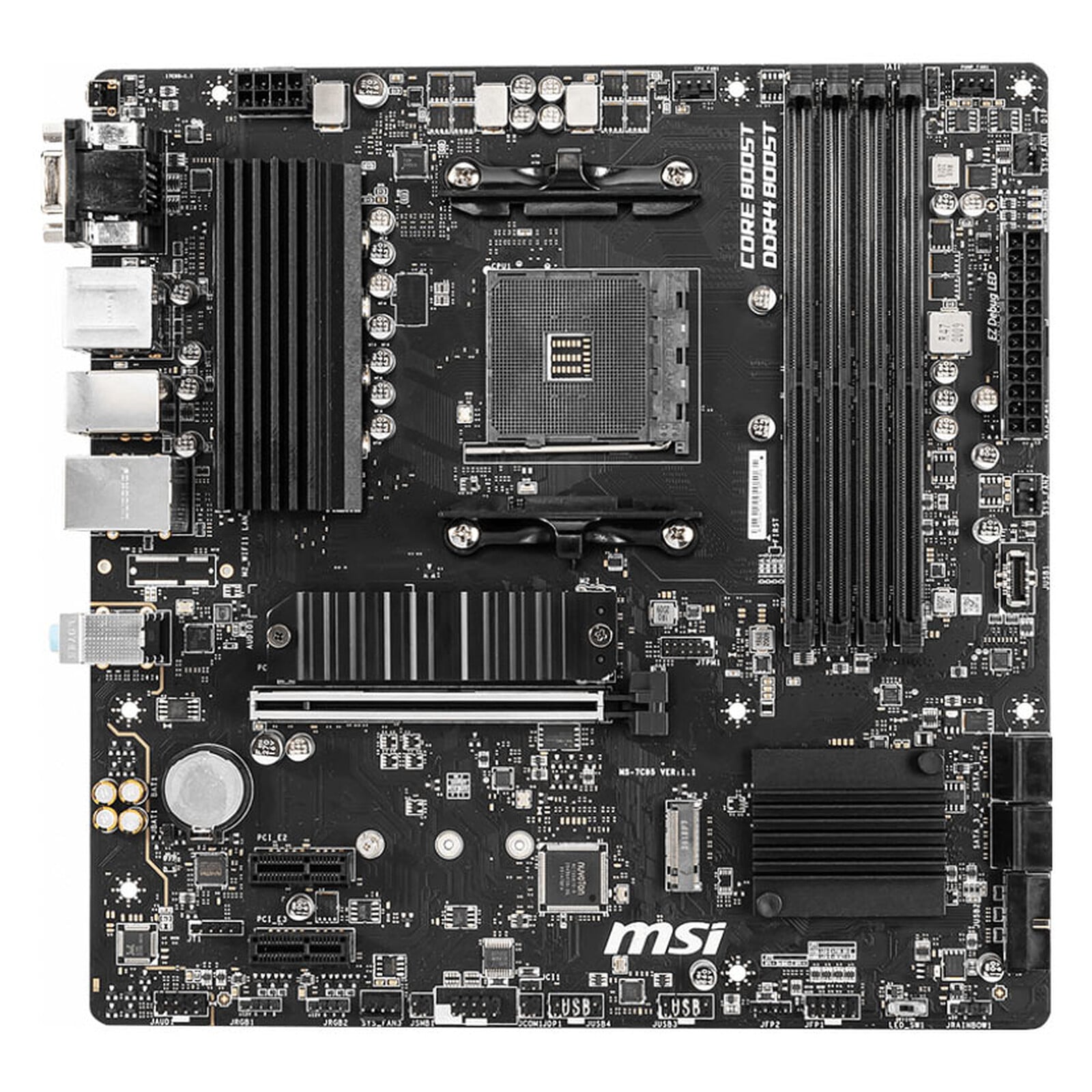B550M PRO-VDH + AMD Ryzen 5 5500 - grosbill.com - 2
