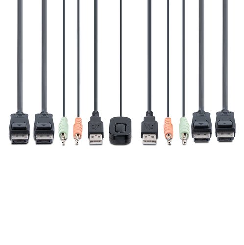 2-PORT COMPACT 4K KVM SWITCH - - Achat / Vente sur grosbill.com - 5