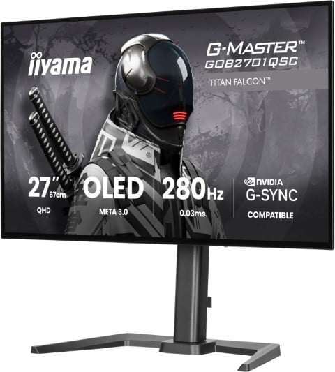 Iiyama 27 pouces  GOB2701QSC-B1 - Ecran PC Iiyama - grosbill.com - 5
