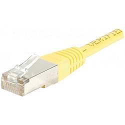 Grosbill Connectique réseau Patch RJ45 cat6 FTP 15cm Jaune