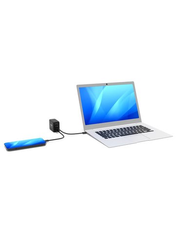 POWER SUPPLY 65 W - TYPE C GaN - EU - Accessoire PC portable Port - 6
