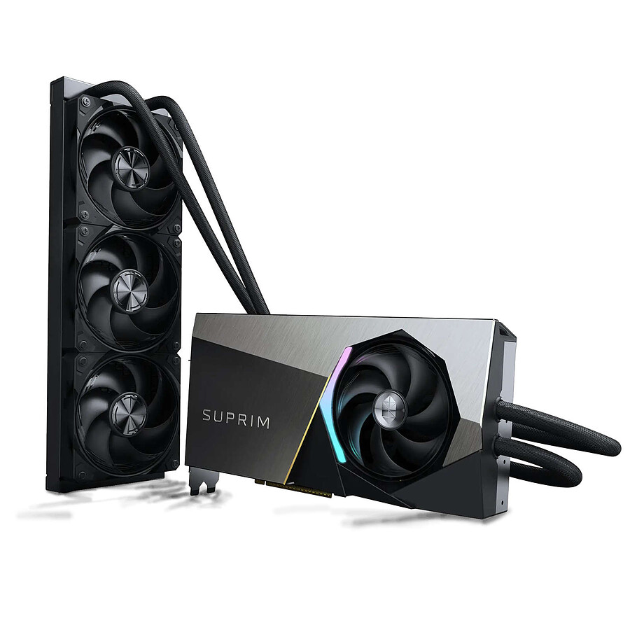 Carte graphique MSI GeForce RTX 5090 32G SUPRIM LIQUID SOC
