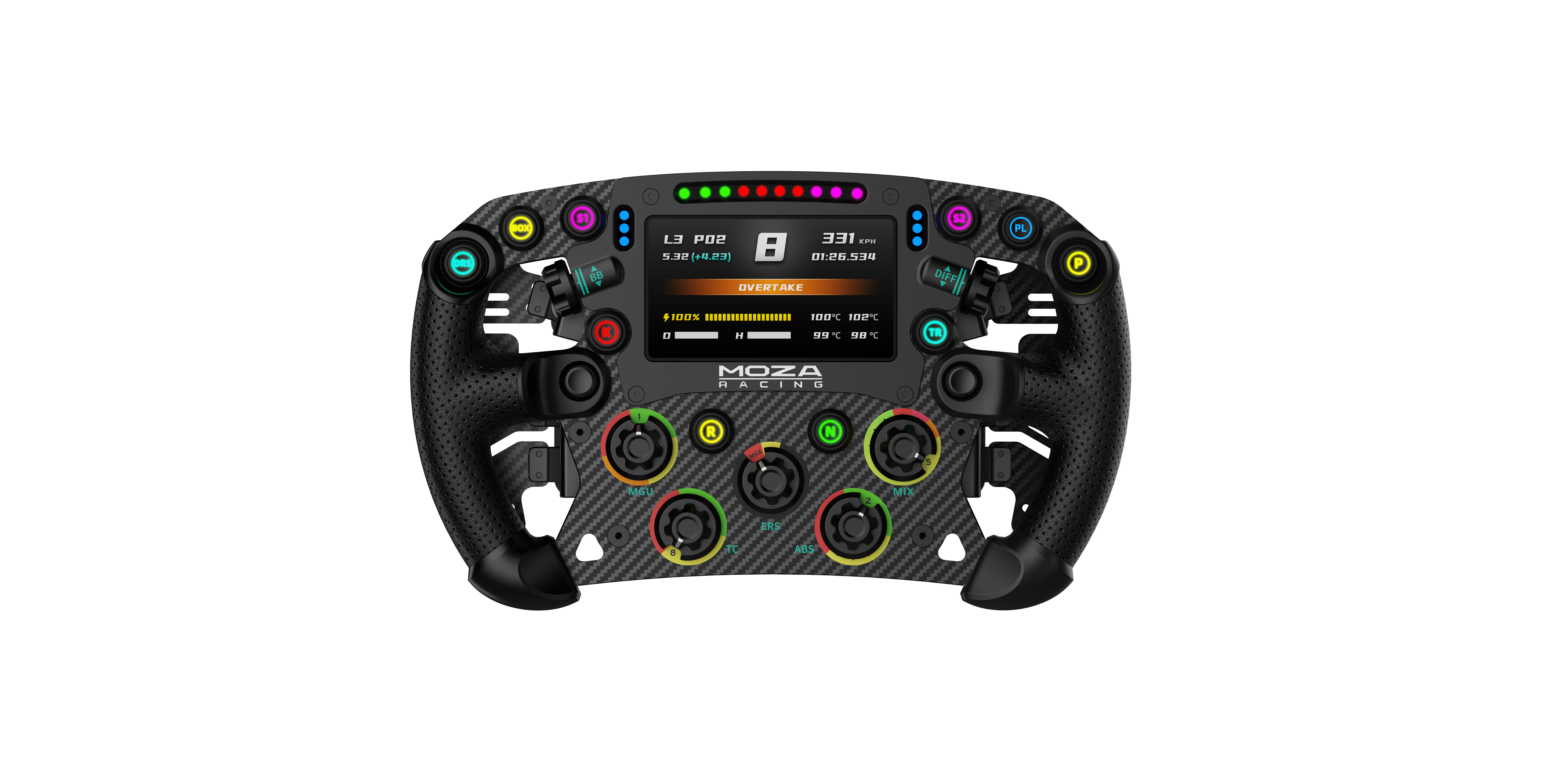 Moza Racing FSR2 Formula - RS068 (RS068) - Achat / Vente Volant PC sur grosbill.com - 0