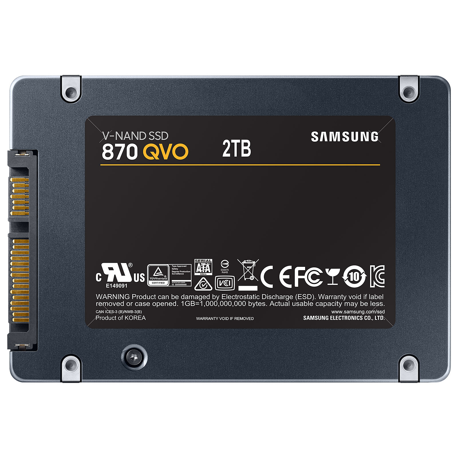 Samsung 870 QVO  SATA III - Disque SSD Samsung - grosbill.com - 1