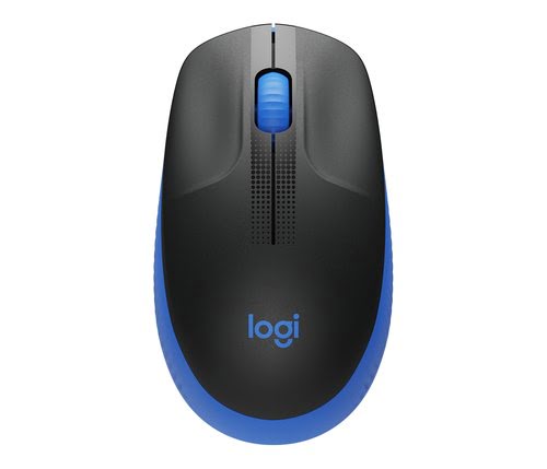 M190 Full-size wireless mouse - BLUE - Achat / Vente sur grosbill.com - 0