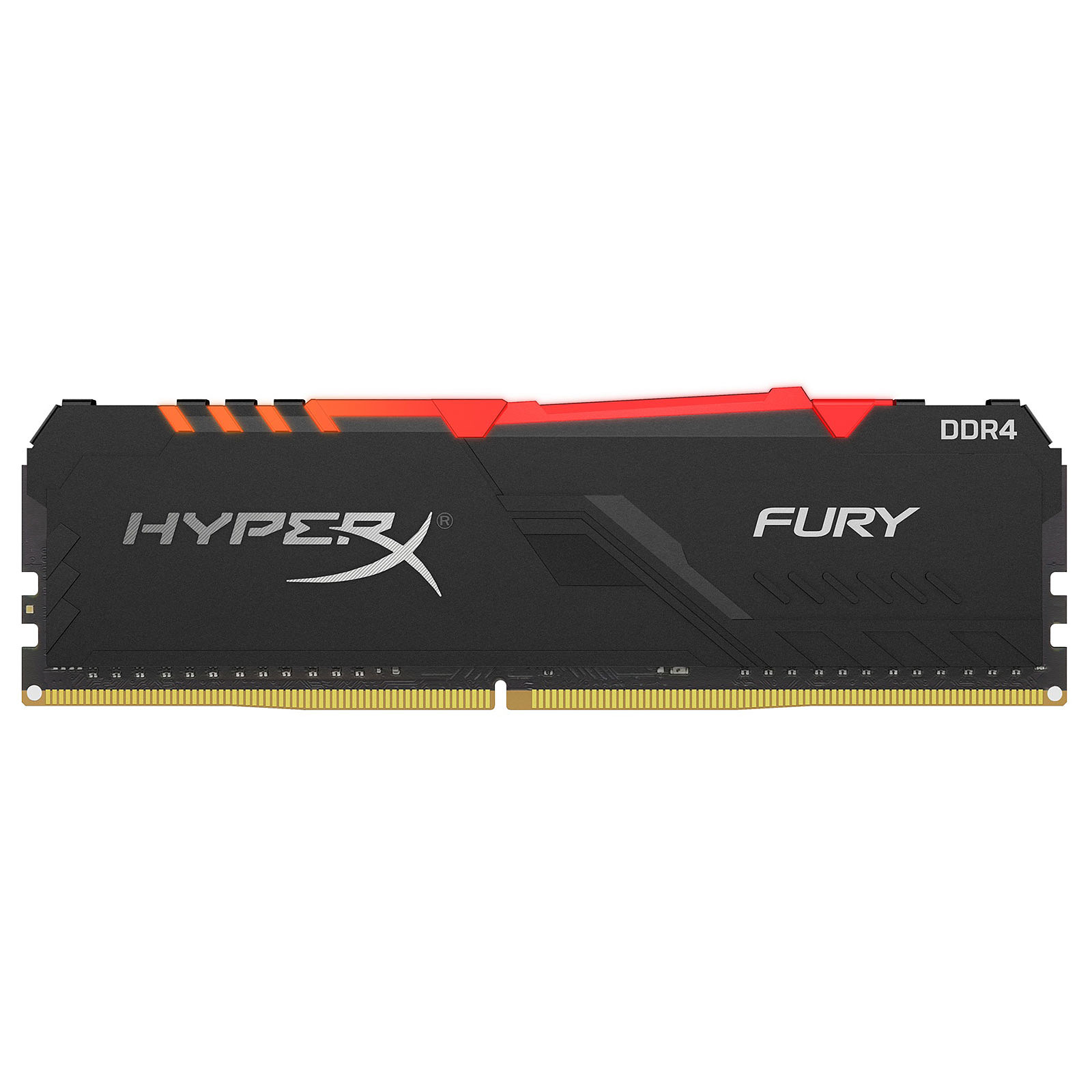 Kingston HyperX FURY RGB 16Go (2x8) 3466 MHz - Mémoire PC Kingston sur grosbill.com - 1