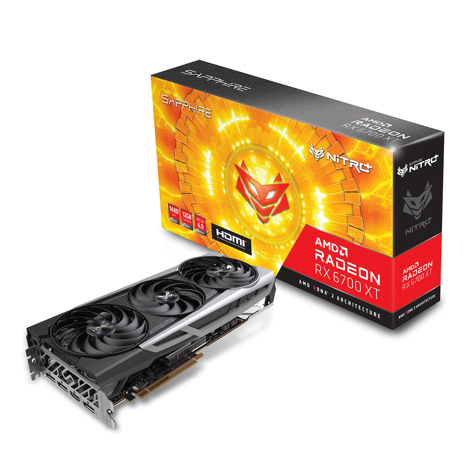 Sapphire Nitro+ RX 6700 XT 12G  - Carte graphique Sapphire - 0