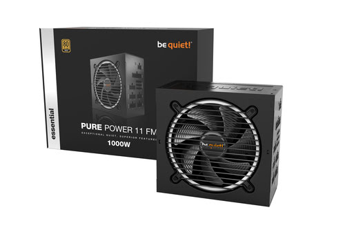 Be Quiet! Pure Power 11 FM 80+ Gold (1000W) - Alimentation - 0