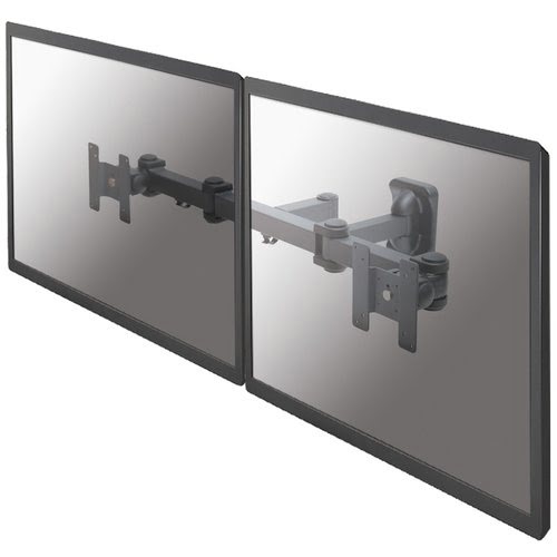 Wall Mount Dual 10-27" FullMotion SILVER - Achat / Vente sur grosbill.com - 0