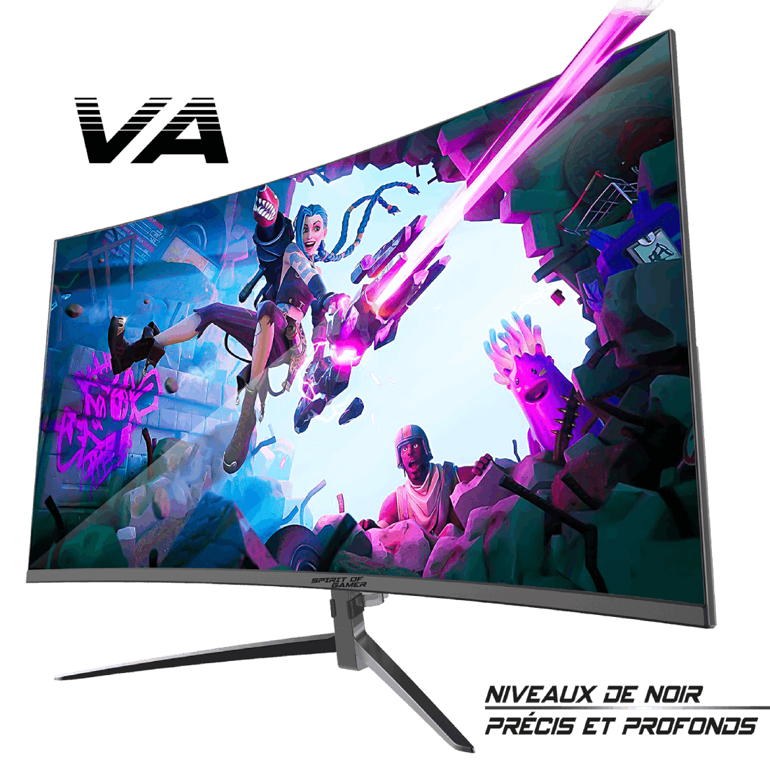 Spirit Of Gamer 27 pouces  SOG-E27V240 - Ecran PC Spirit Of Gamer - 1
