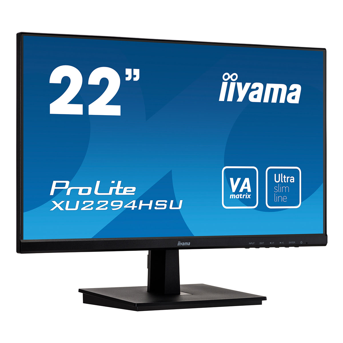 Iiyama 22 pouces  XU2294HSU-B1 - Ecran PC Iiyama - grosbill.com - 3