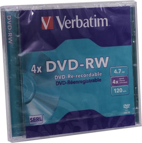 DVD-RW/4.7GB 4x AdvAZO JewelCase 5pk - Achat / Vente sur grosbill.com - 1