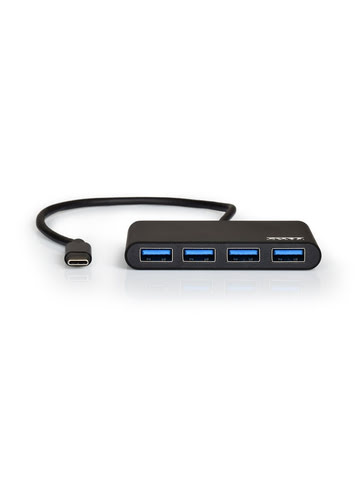 Port USB-C 4 ports USB 3.0 - Hub Port - grosbill.com - 0