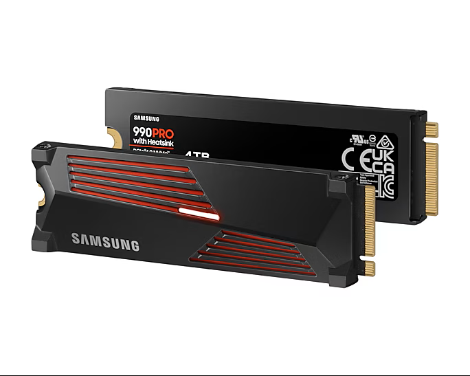 Samsung 990 PRO Dissipateur  M.2 - Disque SSD Samsung - 6