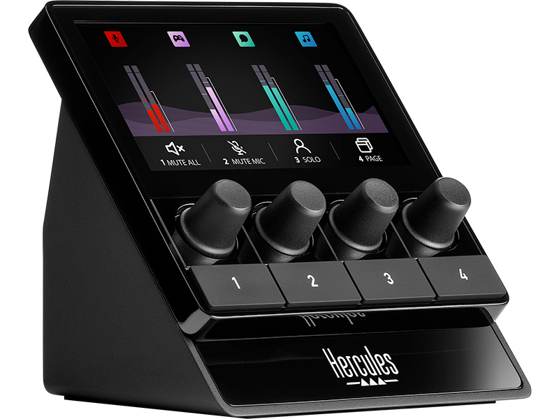 Hercules Audio Kit Stream 100+ USB Mic (4781068) - Achat / Vente Accessoire Streaming / Vlogging  sur grosbill.com - 5