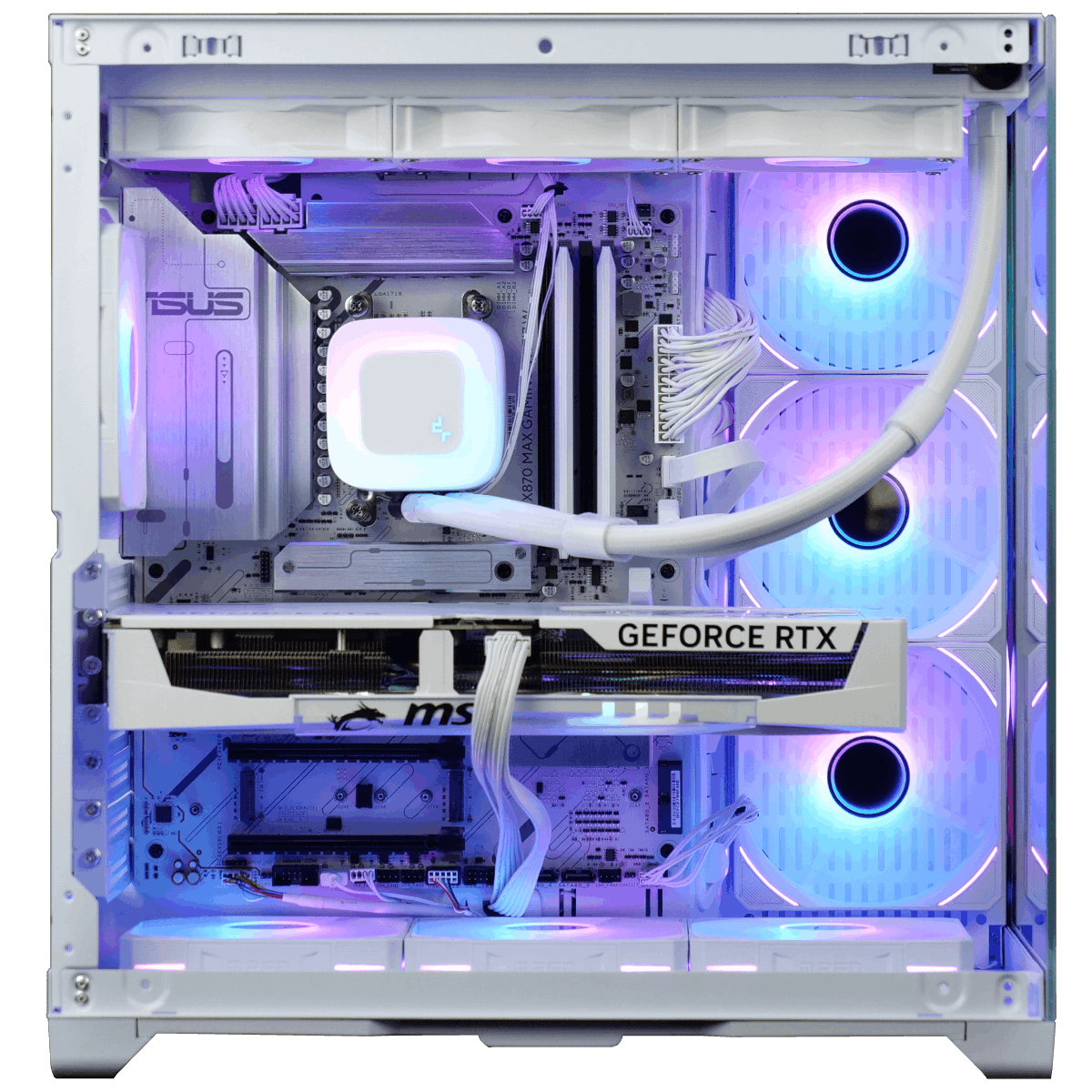 Grosbill MARSHMALLOW - R7-9800X3D/5080/32Go/2To - CYB-GB (PCG-10602929) - Achat / Vente PC Fixe sur grosbill.com - 1