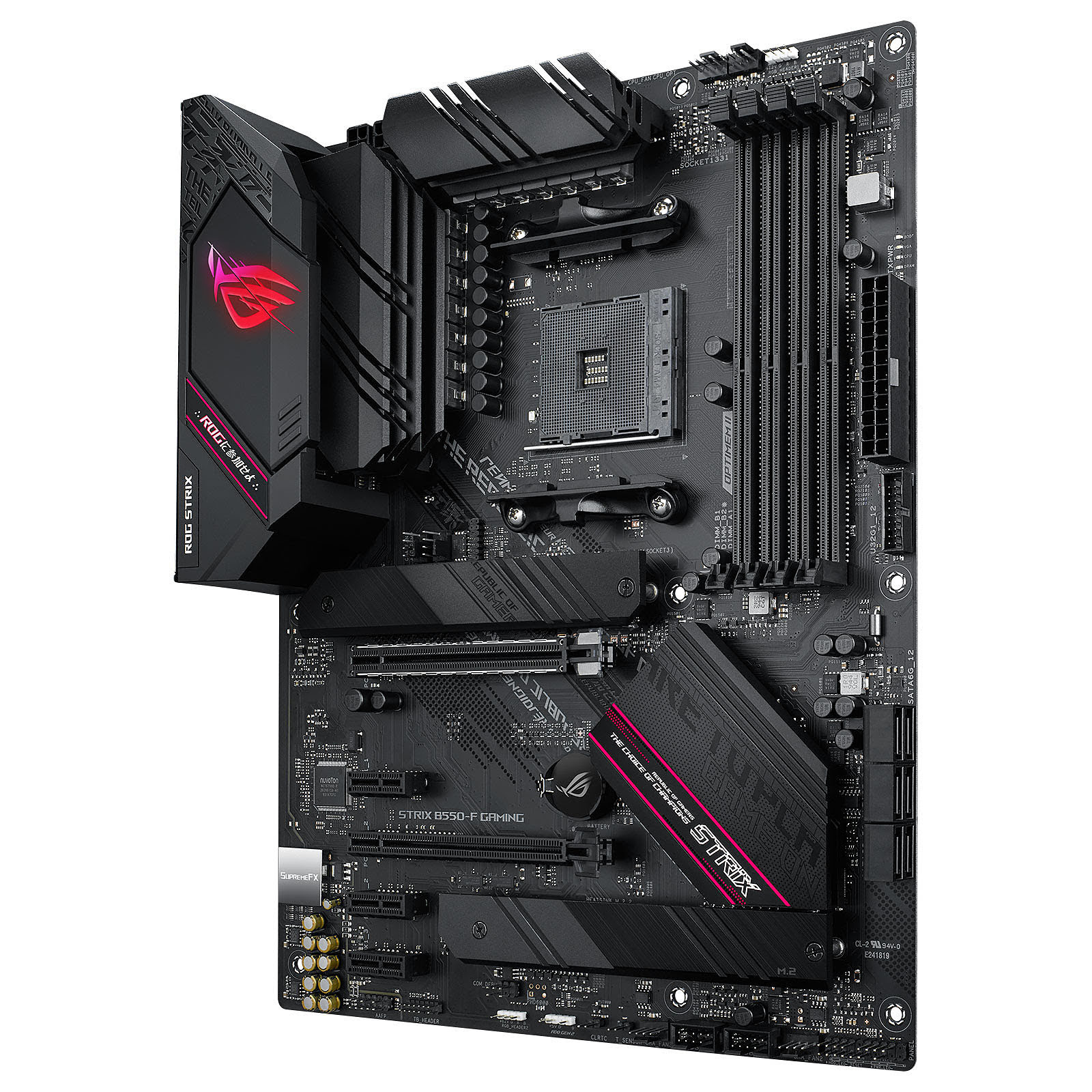 Asus ROG STRIX B550-F GAMING ATX  - Carte mère Asus - grosbill.com - 4