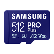Samsung PRO Plus - Micro SDXC 512Go V30 - Carte mémoire Samsung - 0