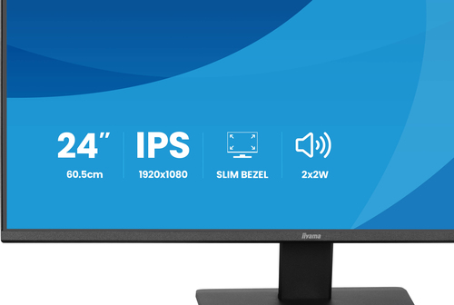 Iiyama 24 pouces  X2491HS-B1 - Ecran PC Iiyama - grosbill.com - 6