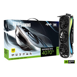 image produit ZOTAC GEFORCE RTX 4070 Ti AMP EXTREME AIRO 12G Grosbill