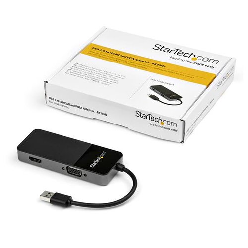 Adapter - USB 3.0 to HDMI VGA - 4K 30Hz - Achat / Vente sur grosbill.com - 4