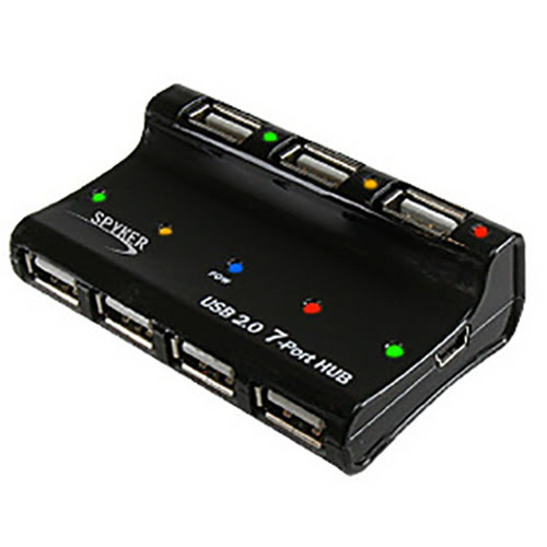 Grosbill 7 Ports USB 2.0 Alim. externe - Hub Grosbill - 0