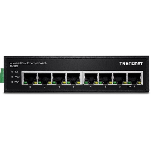 8-PORT IND.FAST ETH SWITCH - Achat / Vente sur grosbill.com - 2