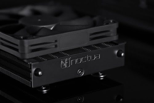 Noctua NH-L9a-AM4 chromax.black Low Profile CPU-KÃ¼hler - 92mm - Achat / Vente sur grosbill.com - 4