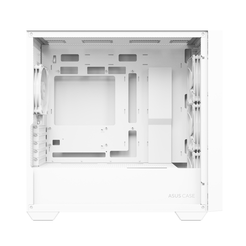Asus A21 PLUS TG ARGB Blanc Blanc - Boîtier PC Asus - grosbill.com - 2
