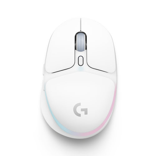 Grosbill Souris PC Logitech Aurora G705 - Blanc/Sans fil