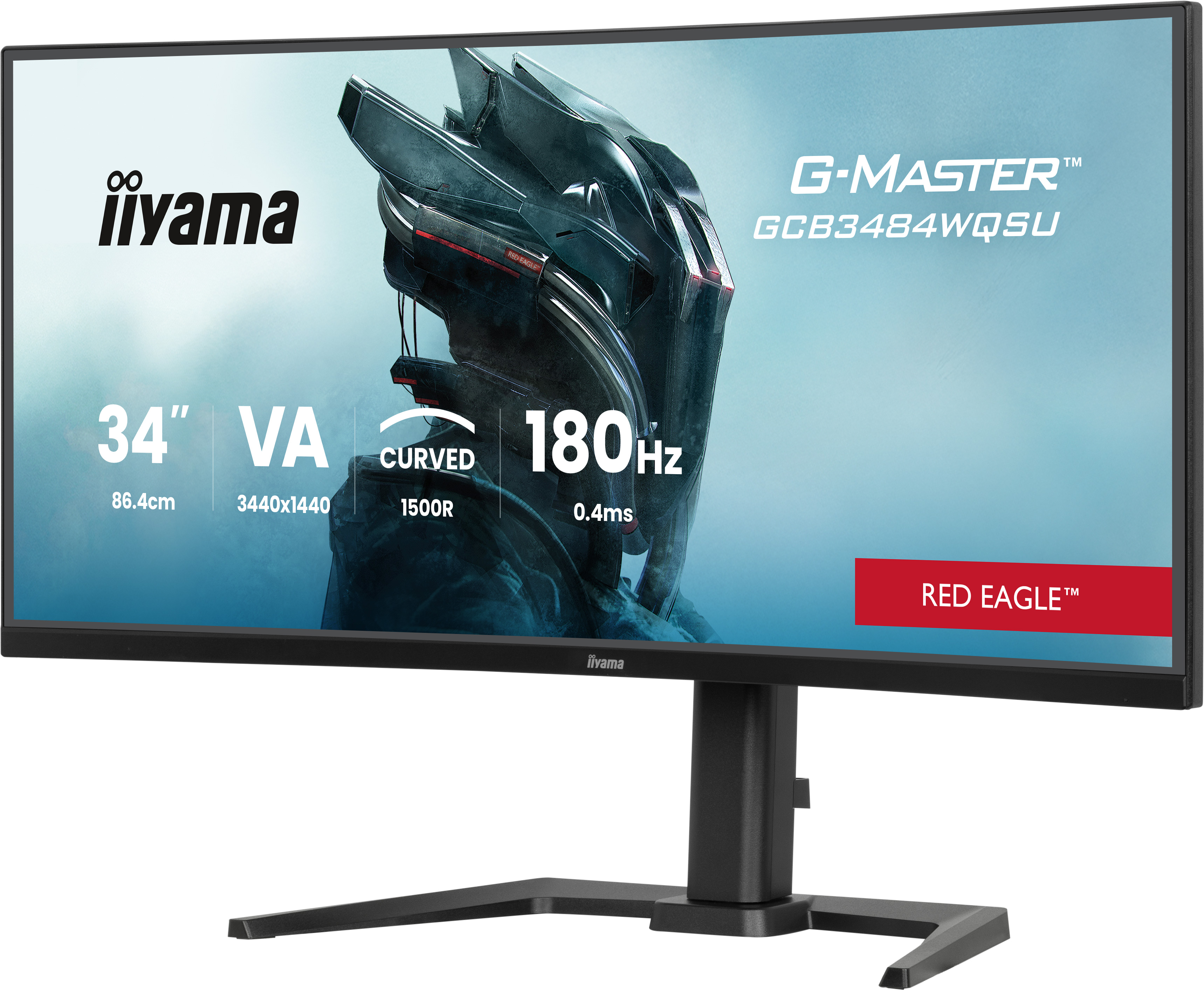 Iiyama 34 pouces  GCB3484WQSU-B1 - Ecran PC Iiyama - grosbill.com - 2