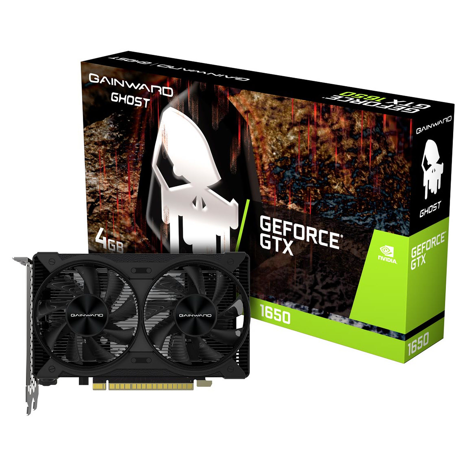 Gainward GTX 1650 Ghost 4G  - Carte graphique Gainward - 0