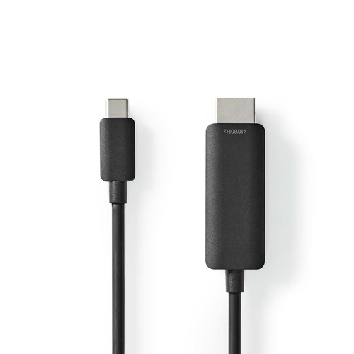 Nedis Adaptateur USB-C 3.2 vers HDMI 2.0 - 1m Noir