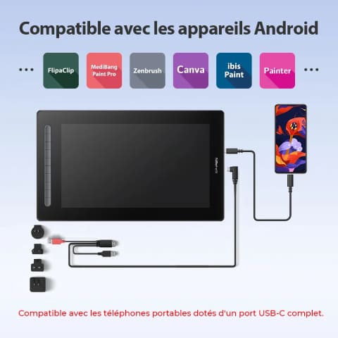 XPPEN Artist 16 2nd/5080LPI/16"/Noir - Tablette graphique XPPEN - 3