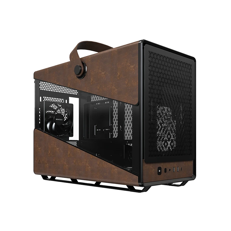 Montech Heritage Pro Noir Noir - Boîtier PC Montech - grosbill.com - 0