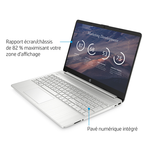 15s-eq2008nf - 15.6" FHD R5-5500U 16Go 1To W11 Gris - Achat / Vente sur grosbill.com - 6