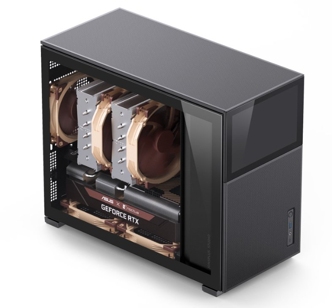 Jonsbo Boitier Jonsbo D31 Mesh Noir-Seconde Vie-Etat Satisfaisant Noir - Boîtier PC - 2