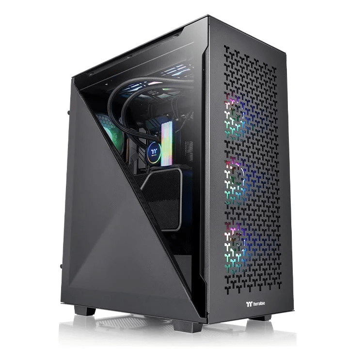 Thermaltake Divider 500 TG Air Black Noir - Boîtier PC - 4