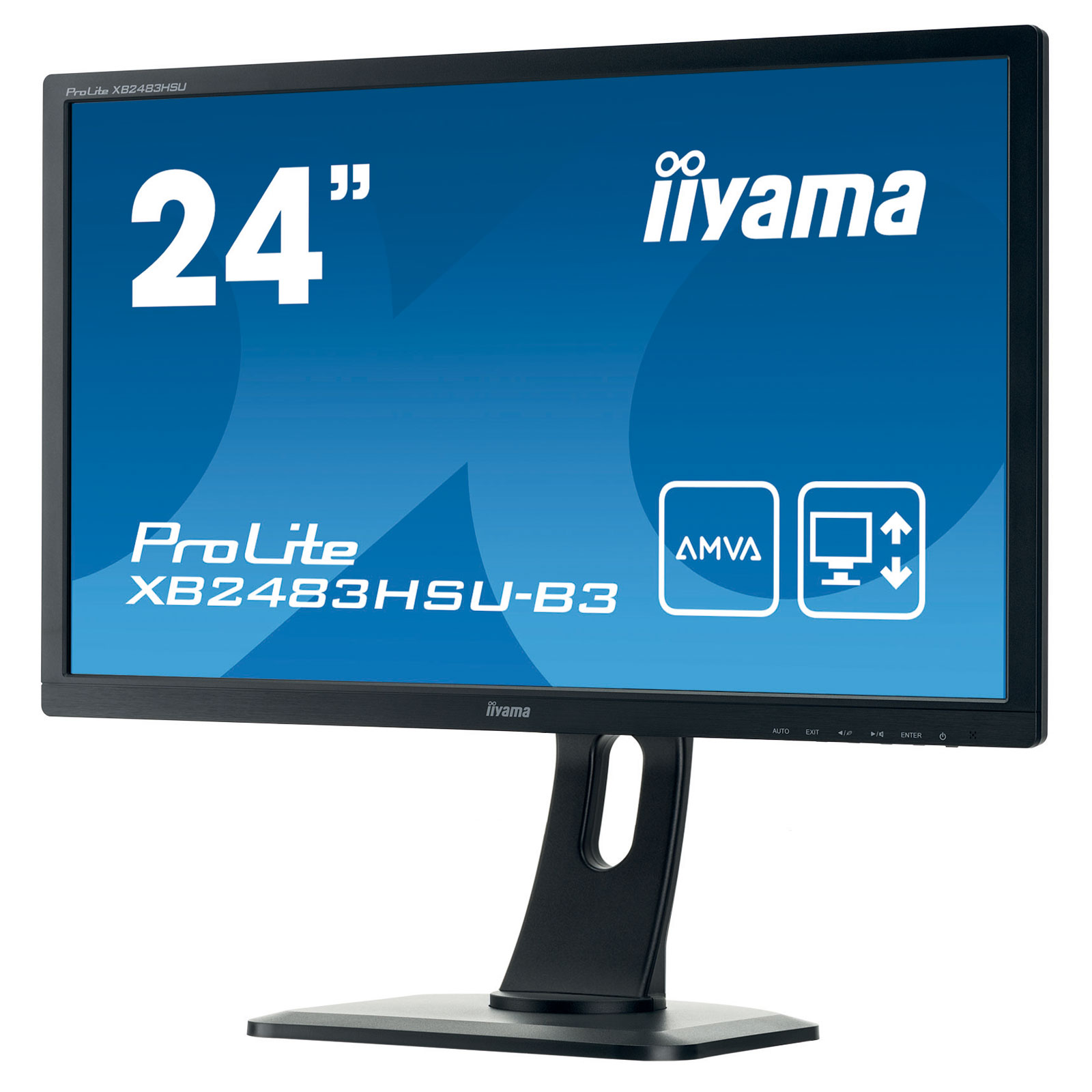 Iiyama 24 pouces  XB2483HSU-B3-- - Ecran PC Iiyama - grosbill.com - 3