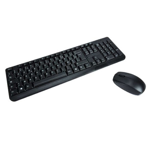 MCL Samar Kit clavier/souris sans fil Noir