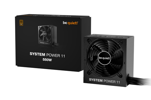 be quiet! 80+ Bronze (550W) - Alimentation be quiet! - grosbill.com - 2