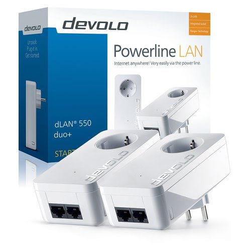 Devolo dLAN 550 duo+Starter Kit